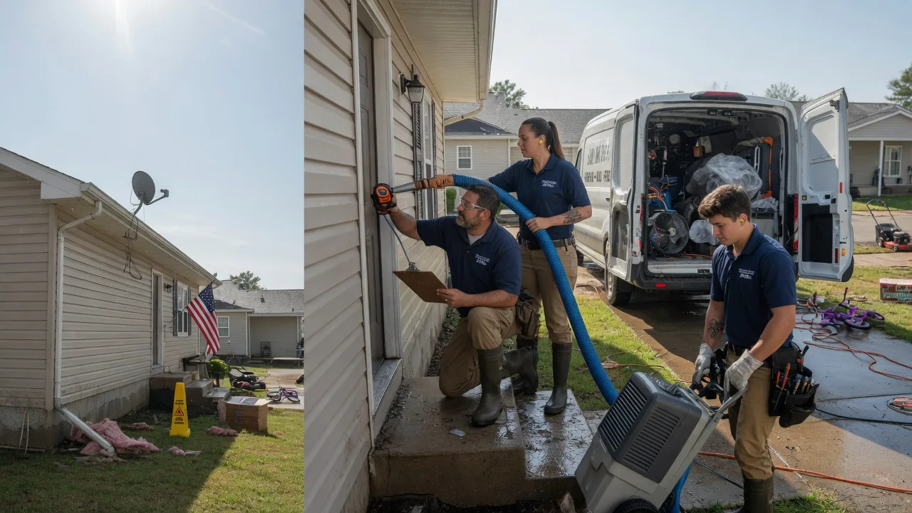 Ceiling Water Damage Restoration in Auburntown, TN near me