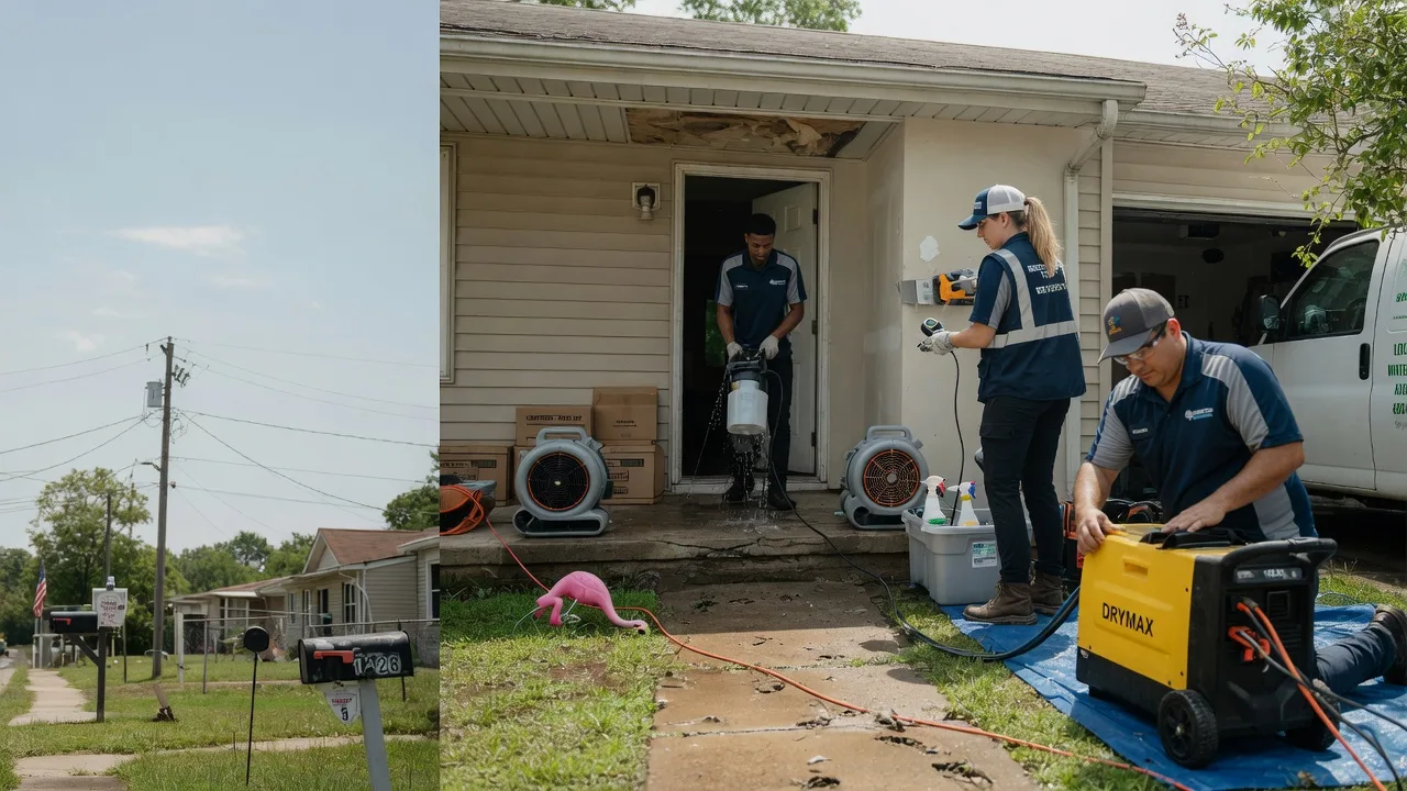 Storm Damage Water Removal in Auburntown, TN near me